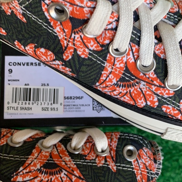 CONVERSE CTAS OX EGRET/MULTI/BLACK WMNS - Picture 16 of 16